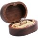 thumbnail image 4 of Caja de anillo caja de anillo de madera caja de anillo de compromiso nudo titular caja de anillo de compromiso de nuez oso de fresa Electrónica, 4 of 5