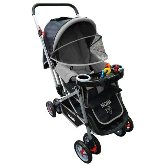 Carriola Angelin Baby Asa Reversible Gris