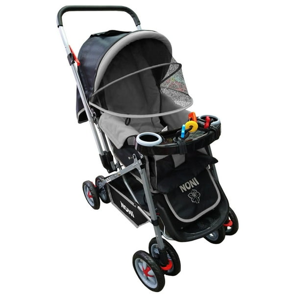 Carriola Angelin Baby Asa Reversible Gris