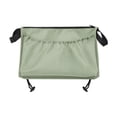thumbnail image 1 of Bolsa de almacenamiento de organizador de cochecito sin resbalón Oxford Actividades al aire libre de tela al aire libre Camping universal colgante de Verde, 1 of 8