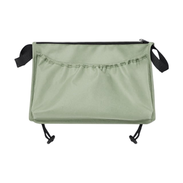 Bolsa de almacenamiento de organizador de cochecito sin resbalón Oxford Actividades al aire libre de tela al aire libre Camping universal colgante de Verde