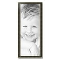 thumbnail image 2 of ArtToFrames 14" x 36" Black Panel With Silver Lip Picture Frame, 14x36 inch Multi Wood Poster Frame (WOM-5093),  Pack, 2 of 7