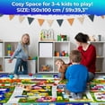 thumbnail image 3 of Quokka Small Classroom Boys Rug for Kids - 60x41 ABC Rugs for Playroom - Bedroom Alphabet Learning Area Rug - Boy Toddler Rugs, 3 of 7
