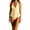 Yellow, variant on Women's Notch Neck Tankini Set Two Piece Swimsuit Halter Support Quick Dry Polyester Spandex Solid with Boyshorts