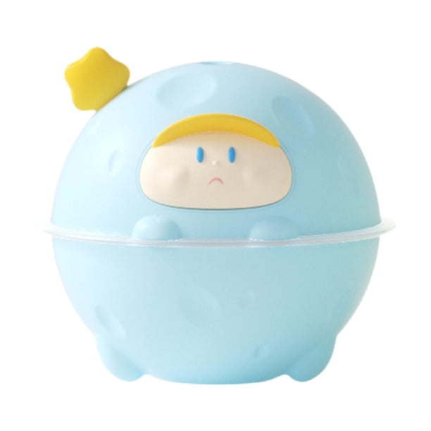 Humidificador de aire Humidificador de escritorio Humidificador lindo redondo multiusos Humidificador de forma linda para sala de conciertos Oficina azul