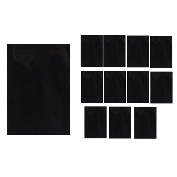 Picture Frames, 12 Pack Magnetic Photo Frame Fridge 6x4In, Magnetic Picture Frame for Kids, Family, Photo Magnets Black