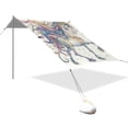 thumbnail image 3 of Portable Beach Tent Sun Shelter With Ground Pegs Water And Wind Resistant Sun Shade Canopy Angle Adjustable Horse, 3 of 7