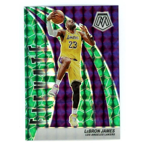 NBA 2023-24 Panini Mosaic Basketball Green Elevate LeBron James #23