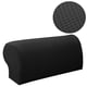 thumbnail image 4 of 2 pares ( y negro) Pixel elástico antideslizante para reposabrazos para sofá para sillón funda antisuciedad, 4 of 9