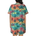 thumbnail image 3 of Xecao Hawaii Palms print Swimsuit for women, Summer-ready, sporty style.Quick-dry fabric. Many sizes & colors., 3 of 9