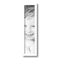 thumbnail image 2 of ArtToFrames 4" x 17" Contemporary White Picture Frame, 4x17 inch White Wood Poster Frame (WOM-4164), 2 of 8