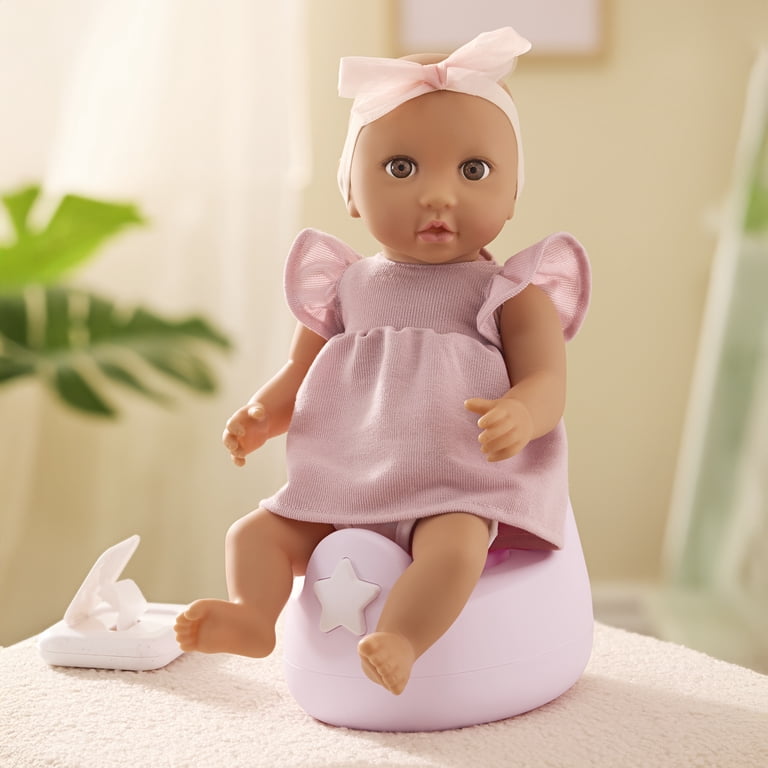 Lullababy Pink Baby Doll Potty Set, 5 Pieces photo 4