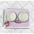 thumbnail image 3 of Simply Daisy Blush Stroke Pet Feeding Mat for Dogs and Cats, 3 of 3