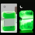thumbnail image 1 of Heliisoer Cool Fluorescent Color Quicksand Windproof Lighter, Surprise Gift 5ml, 1 of 3