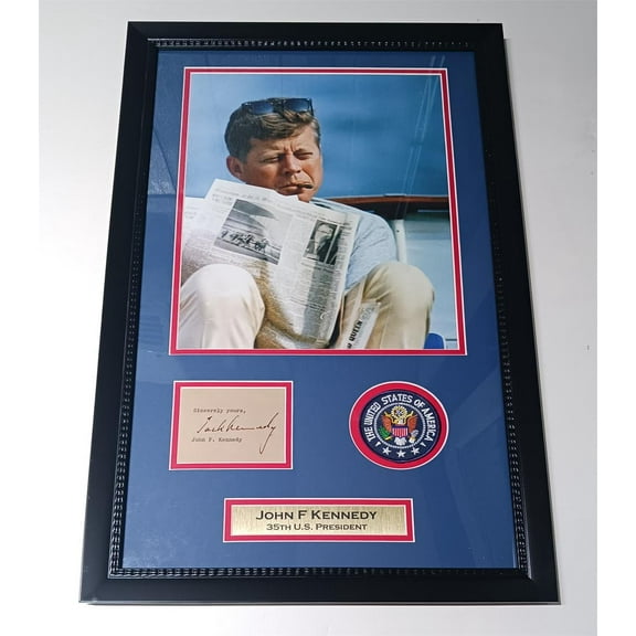 John F. Kennedy Replica 16x26 Frame