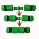thumbnail image 5 of Paquete de 10 conectores para manguera de jardín, Kit de accesorios de tubería para manguera de unión de grifo al aire libre, 5 of 5
