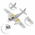 thumbnail image 2 of 1:48 de Modelo de Ensamblaje de para Adultos Gris claro Sunnimix Aeronave en miniatura, 2 of 2