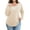 Beige, variant on a.Jesdani Womens Plus Size Sweatshirts Soft Crewneck Pullover Sweatshirt Fall Warm Womens Long Sleeves Tops 3X