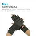 thumbnail image 4 of Natracure Arthritis Gloves - Compression Gloves - Medium (for Relief from Stiff Joints, Inflammation, Carpal Tunnel and Rheumatoid & Osteoarthritis Pain), 4 of 5