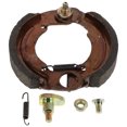 thumbnail image 4 of 1 Set Replacement Rear Brake Shoe For Electromobile Iron Drum Brake Pad For Motorcycle And Scooter Heavy Duty Rear Parking Brake Block, 4 of 8