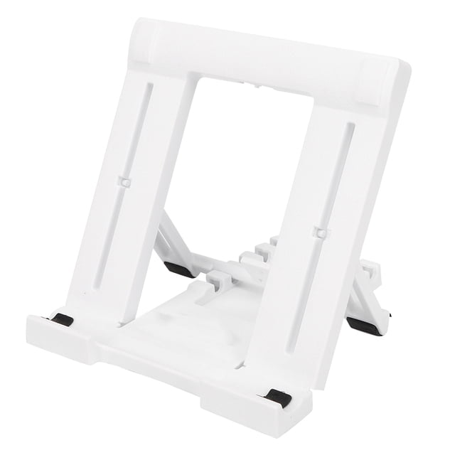 Domqga Support Réglable, Plastique Cinq Vitesses Support Hauteur Réglable Rangement Portable Support de Téléphone Mobile 7-11 Pouces Tablette PC Support de Bureau