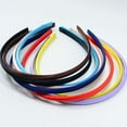 thumbnail image 6 of 8 Pieces Women' Cloth Hair Band Of Different Colors 10mm, 6 of 8