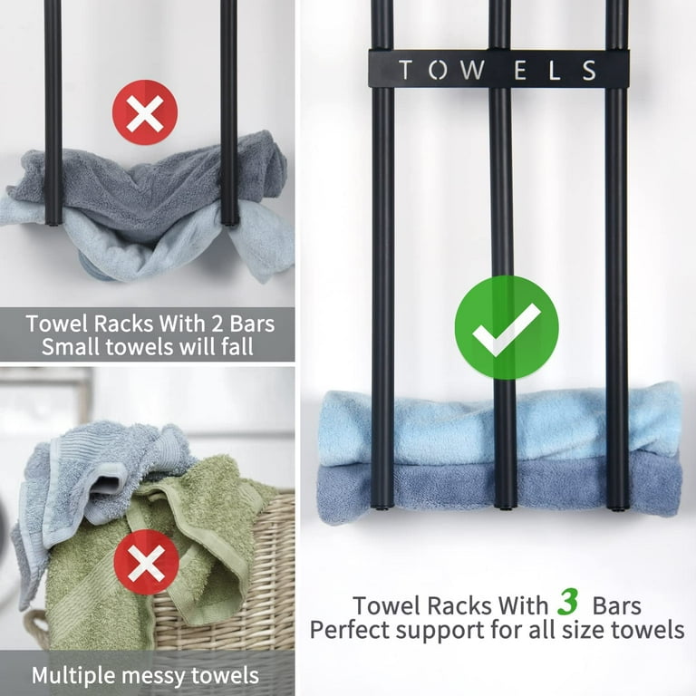 Face towel best sale holder for bathroom