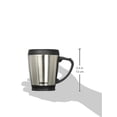 thumbnail image 2 of Copco Desktop Stainless Steel Coffee Mug 16 oz, Silver, 2 of 4