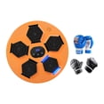 thumbnail image 2 of Machine de Boxe Musicale Intelligente Testeur de Force de Frappe Coordination Orange, 2 of 8