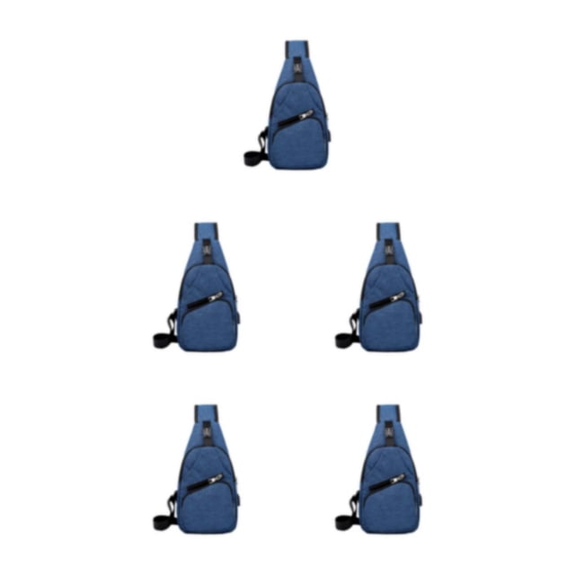 Sonducket Bolso bandolera impermeable para actividades al aire libre - Bolso bandolera de tela duradero y ligero de gran capacidad para hombres Type2 NO2