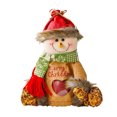 thumbnail image 2 of Dserhfy Christmas Apples Gift Bag Zipper Holiday Gift Pouch with Santa & Snowman Print Reusable Packaging for Candy Toys And Presents, 2 of 8