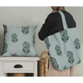 thumbnail image 5 of Soimoi Rayon Fabric Leaves Block Decor Fabric Printed Yard 56 Inch Wide, 5 of 5