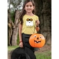 thumbnail image 2 of Halloween Sleepy Ghost T-Shirt Toddler -Image by Shutterstock,  5 Toddler, 2 of 4