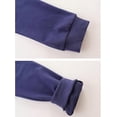 thumbnail image 3 of Bellafa Toddler Boys Baggy Sweatpants Elastic High Waist Drawstring Cuffs Jogger Kids Casual Cotton Fall Winter Solid Color Pants, 3 of 6