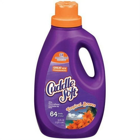 Cuddlesoft Cdlsft 64 Ld Trp Brz Liq Fabric Softener