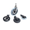 thumbnail image 4 of Wheelchair Wheel Replacement Wheelchair Wheel with Fork Wheelchair Front Wheel, 4 of 5