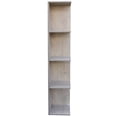 thumbnail image 1 of Mueble Librero Esquinero Hogare Color Roble Mueble Esquinero, 1 of 9