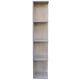 thumbnail image 1 of Mueble Librero Esquinero Hogare Color Roble Mueble Esquinero, 1 of 9
