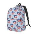 thumbnail image 3 of Sigee Donut with the USA Fag for Canvas Large Capacity Laptop Backpack for Men and Women, Travel Backpack, 3 of 8