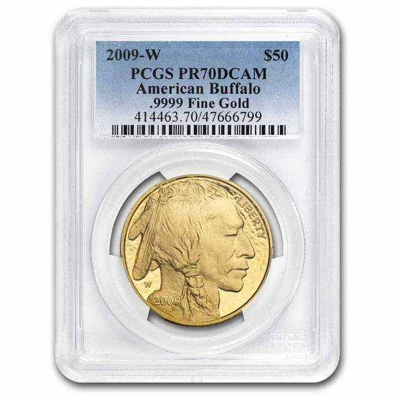 2009-W 1 oz Proof Gold Buffalo PR-70 PCGS