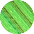 thumbnail image 1 of Ahgly Company Indoor Round Southwestern Green Country Area Rugs, 5' Round, 1 of 1