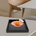 thumbnail image 4 of Solid Wood Black Trayrectangular Plate Hotel Restaurant Tea Snack Plate Black Lacquered Wood Tray Home Living Room Coffee Table Storage Plate, 4 of 5