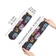 thumbnail image 4 of Pofeuu Cat Icecream Print 30cm Socks, Adult Running Hiking Socks for Youth and Adult, 4 of 7