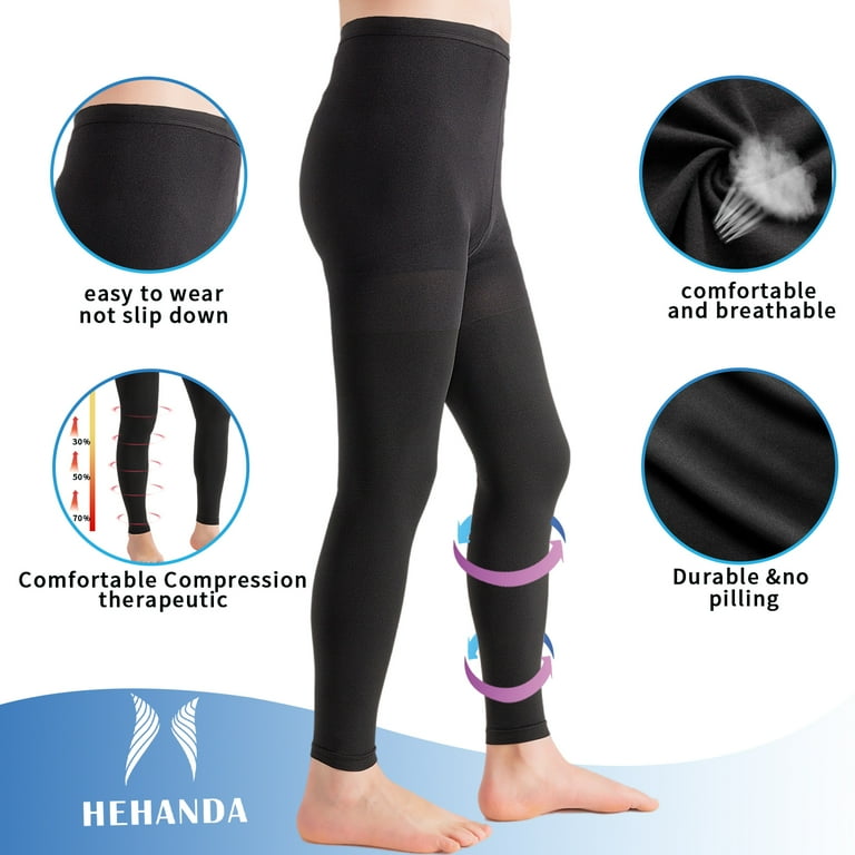 Plus Size Compression Tights for Women Circulation 20-30mmHg - Graduated  Support Stockings with Open Toe for Varicose Veins, Arthritis, Edema,  Embolism - Purple, 4X-Large - A214PR7 : Health & Household 