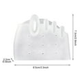 thumbnail image 5 of Soumake Toe Separator for Overlapping Toes Breathable Toe Spacers for Women Men Overlapping Toes Straightener Reusable Toe Spacers for Foot Care Yoga, 5 of 8