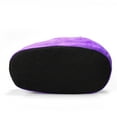 thumbnail image 4 of Hicooer COMFYHOME Cute Poop Shape Plush Slippers for Cozy Comfort - Funny Indoor Shoes for Men and Women Purple, 4 of 6