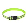 thumbnail image 1 of Cinturón de seguridad reflectante ajustable con luz reflectante para perros que corren de noche. Verde, 1 of 8