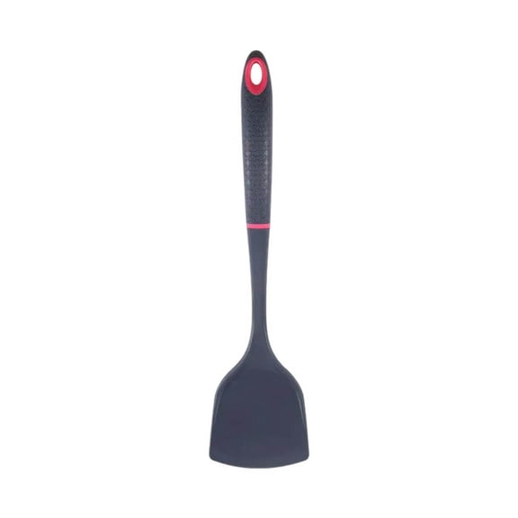 15.16-Inch Silicone Spatula for Cooking & Baking | Heat Resistant Up to 446°F | Flexible Non-Scratch Kitchen Turner with Hole for Hanging | Wide 3.74-Inch Head for Flipping & Stir-Frying