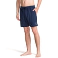 thumbnail image 2 of Volcom Men's Standard 17" Swim Surf Trunk Boardshort, Size-Small, Color-NAVY PAINT, 2 of 4