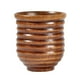 thumbnail image 1 of Taza de madera natural para leche, zumo, cerveza, té y café, hecha a mano, con vaso y botella., 1 of 8